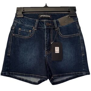 Black Pearl Denim Los Angeles Mia Dark Blue Women’s Shorts Size 3